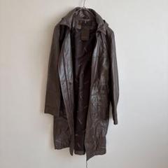 BALMAIN　バルマン　羊革　ラムレザージャケット　コート　裏地総柄　●良品● 楽天市場】バルマン レザー コートの通販