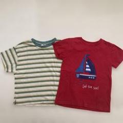 まとめ売り 男の子向け 半袖 トップス Tシャツ 2枚セット サイズ110
