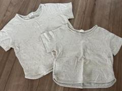 しまむら　つぶつぶTシャツ 2点セット　90 100