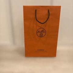 HERMES ショッパー袋 オレンジ HERMES ショッパーと箱のセット - メルカリ