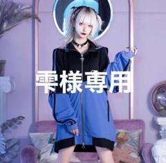 【雫】LISTEN FLAVOR　セーラー襟2wayジャージパーカー 1UPハート セーラー襟2WAYジャージパーカー【PURPLE×BLACK