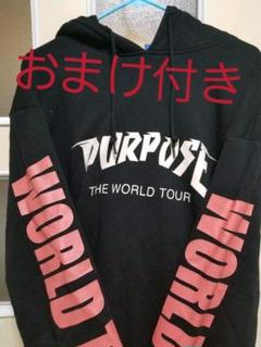 GR8限定 Justin Bieber Purpose STAFF パーカー L GR8限定 Justin Bieber Purpose STAFF パーカー L