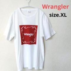 Wrangler Tシャツ プリントロゴ デカロゴ size.XL
