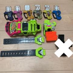 仮面ライダーエグゼイド ベルト ガシャット6個