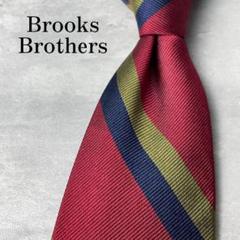 【美品】Brooks Brothers ネクタイ ストライプ柄 赤 白 米国製 米国製 Brooks Brothers レップタイ ストライプ ネクタイ - メルカリ