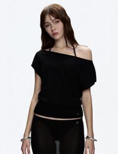 TANKAIR オフショルダー ブラック トップス(black) TANKAIR オフショルダー ブラック トップス(black) - メルカリ