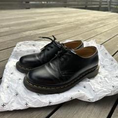 【美品】Dr.Martens ドクターマーチン 3ホール UK5（24cm相当） 1461MONO 3ホールシューズ