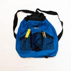 90s 00s OLD GAP POOL BAG ブルー　ナップサック　リュック 90s 00s OLD GAP POOL BAG ブルー ナップサック リュック - メルカリ