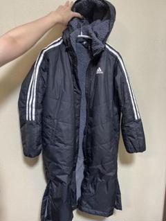 adidas - adidas サッカーベンチコート　旧ロゴ　ヴィンテージ　ボアコート adidas サッカーベンチコート 旧ロゴ ヴィンテージ ボアコート
