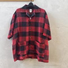 South2 West8 魚柄 長袖シャツ Sサイズ South2 West8 魚柄 長袖シャツ Sサイズ