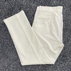 NIKEゴルフ　ストレッチ　パンツ　ゴルフウェア　ホワイト　白　サイズ33　XL