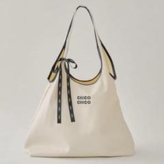 Chico ショッパー ノベルティー　バッグ Chico 限定ショッパー トートバッグ ノベルティ - メルカリ