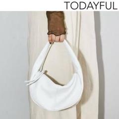 本革 ワンハンドル ラップバッグ レザー アイボリーtodayful 未使用美品 Leather Wrap Bag（ハンドバッグ）｜TODAYFUL（トゥデイフル）の