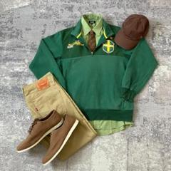 ブラジル代表•TRウエア 新品・未使用（タグ付き）モスグリーン XL 最終値下‼️ブラジル代表•TRウエア 新品・未使用（タグ付き