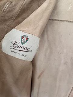 ヴィンテージGucci ベージュ スエードジャケットのサムネイル