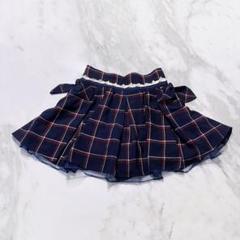 LIZ LISA チェック柄 プリーツミニスカート ウール混 姫ギャル LIZLISA♡リズリサ チェック柄キュロット 姫ギャル ロリータ