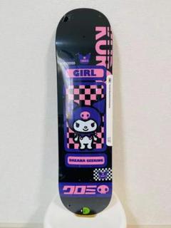 台湾製無地黒デッキテープ付きGIRL ガール　クロミ8.0デッキのサムネイル