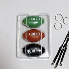3個セット 紛失防止タグ エアタグ Apple Find My ラグビーボール