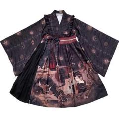 和風 ロリータ 浴衣 ワンピース RomelCheo 和風 ロリータ 浴衣 ワンピース RomelCheo - メルカリ