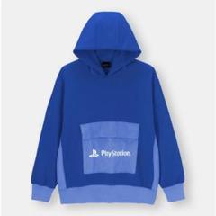 【送料無料】ダブルフェイスビッグプルパーカー「PlayStation」- 2