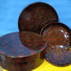 伝統工芸 津軽塗 4点セット 漆器木製 保管品