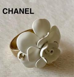 S*N様 【レア・希少品】CHANEL カメリアリング 09A13号 白