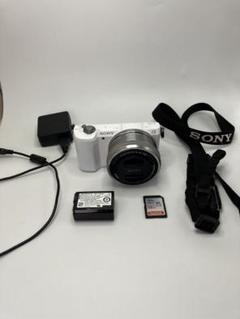 返品保証・動作良好】SONY α5000 レンズキット 白 ホワイト