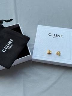 美品★CELINE ピアス ゴールド 両耳用 楽天市場】CELINE セリーヌ Triomphe Mobile Earrings