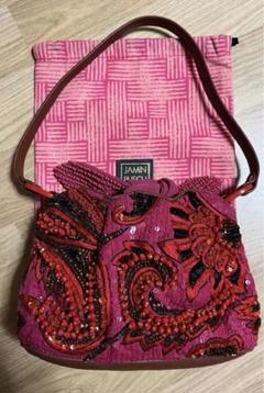 値下げ JAMINPUECH ◎ジャマンピエッシュ◎スパンコール ビーズバッグ ジャマンピュエッシュ ビーズバッグ 美品‼️