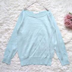 GLACIER ハニーズ ミントグリーン ニットカットソー レディース M