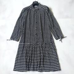 MaxMara 幾何学模様の長袖ひざ丈ワンピース MaxMara 幾何学模様の長袖ひざ丈ワンピース （楽天市場】赤（柄