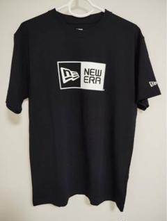 新品NEWERA (ニュ−エラ) 半袖コットン Tシャツ ボックスロゴ ブラックのサムネイル