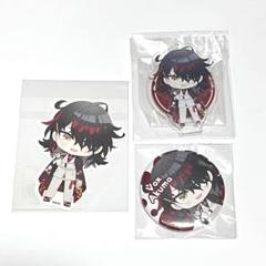 にじさんじぷちEN ヴォックス アクスタ 缶バッジ ステッカー