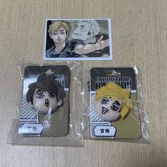 ハイキュー原画展　フェイスバッジ　宮侑、宮治