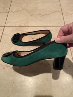 【美品希少】Ferragamo ヴァラパンプス グレインレザー 深緑 グリーン 楽天市場】グリーン 緑（ブランドフェラガモ）（靴）の通販