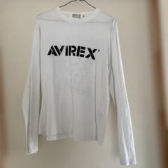 AVIREX ロングスリーブシャツ M ホワイト