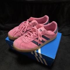 adidas gazelle ピンク×ネイビー 24cmのサムネイル