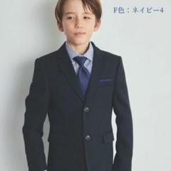 CHOPIN ネイビー スーツ セット　　170 ネイビーシャドーチェックスリーピーススーツ 150 160 170cm
