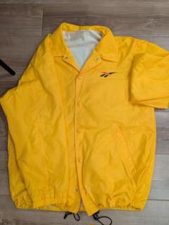 90sReebok イエロー コーチジャケットXL