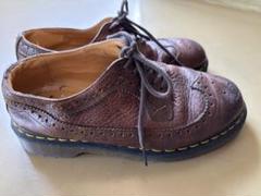dr martens ブラウンレザーオックスフォードウィングチップ　23.5