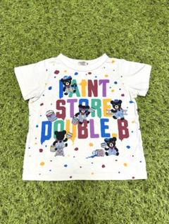 【新品未使用】ダブルビー　DOUBLE.B Tシャツ 100 DOUBLE.B - ダブルB 半袖シャツ 100の通販 by ⚠コメント中に