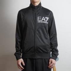 EMPORIO ARMANIヴィンテージグリーンジップトラックジャケット 古着 90s Italy製 EMPORIO ARMANI 上質 レーヨン ウール