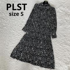 プラステ PLST ボウタイ ロングワンピース リボン M 春夏 DMW PLST - プラステ PLST ボウタイ ロングワンピース リボン M 春夏