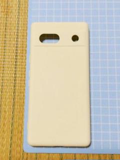 Google Pixel7a ケース シリコン オフホワイト