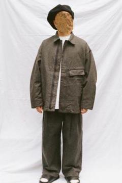 roundabout　Military Serge Chore Jacket roundabout Military Serge Chore Jacket - メルカリ