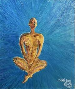 絵絵画油絵油彩画抽象画生き方人生 本当の自分自己啓発