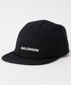 SALOMON ロングビルキャップ VINTAGE ブラック SALOMON サロモン キャップ メンズ レディース 帽子 ランニング