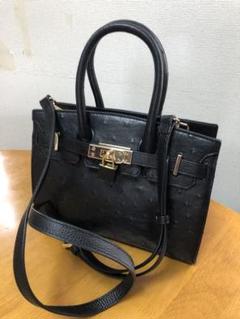 GZ 人気 本物 オーストリッチ ハンドバッグ トートバッグ 36cm