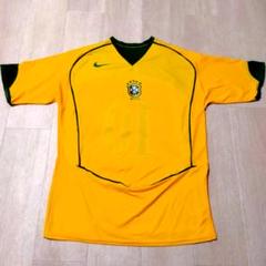 新品 NIKE 2014W杯 ブラジル代表 公式ユニフォーム ゲームシャツ L 2025年最新】ブラジル代表の人気アイテム - メルカリ