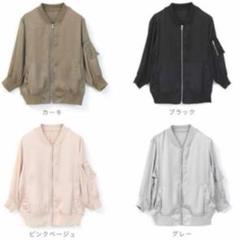 LOVELESS シアーコンビ ブルゾン ペプラム サテン スカジャン 美品 LOVELESS シアーコンビ ブルゾン ペプラム サテン スカジャン 美品